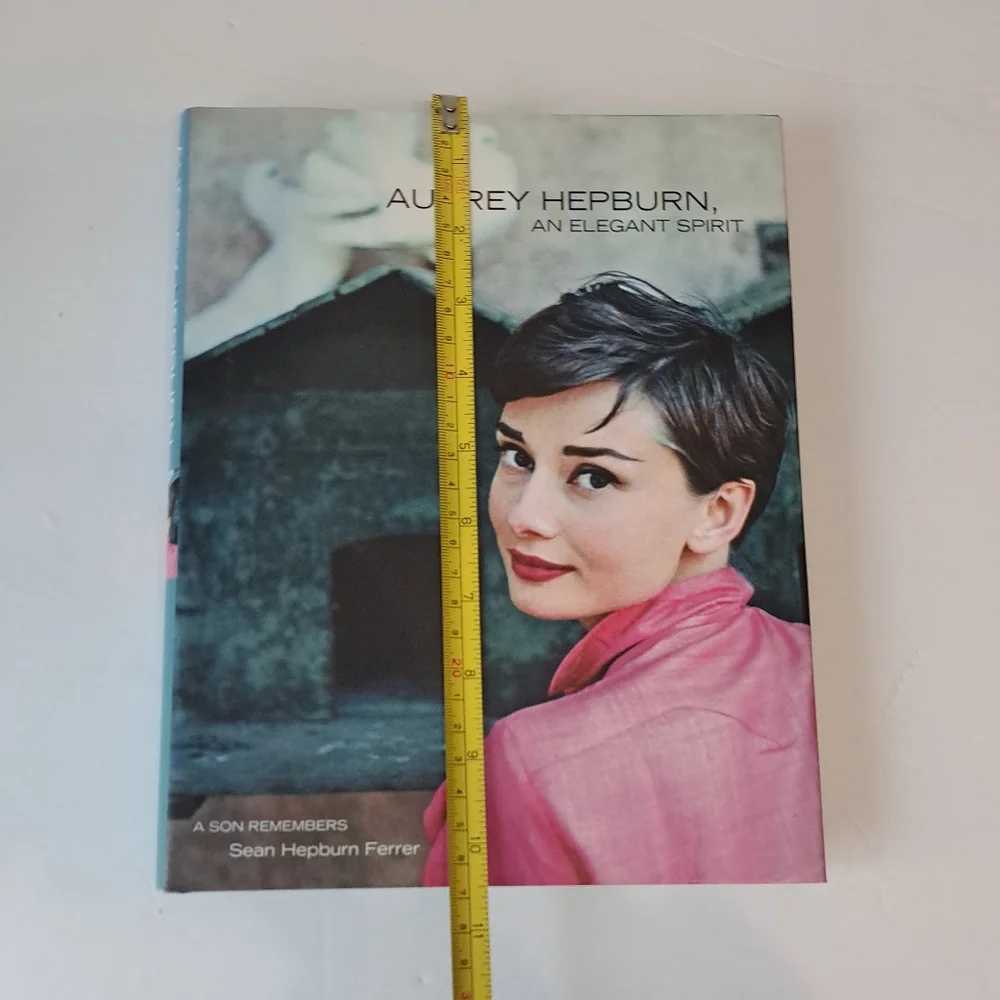 Audrey Hepburn A Elegant Spirit    Hardcover Book